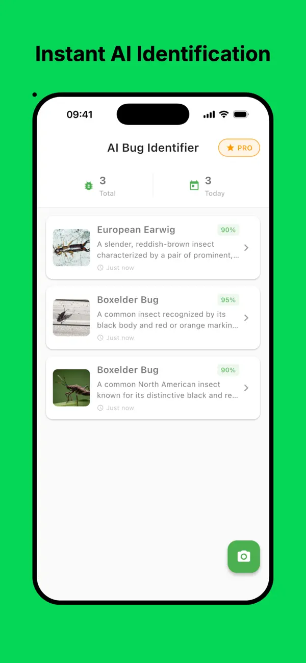 Screenshot #1 pour AI Bug Identifier