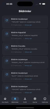 Sen Bildir screenshot 1