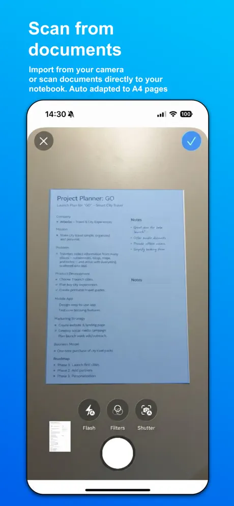 A4Pad A4 文档制作工具应用截图