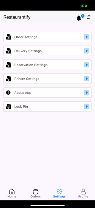 Restaurantify Website Hub Screenshot 1 of 4