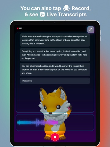 App screenshot