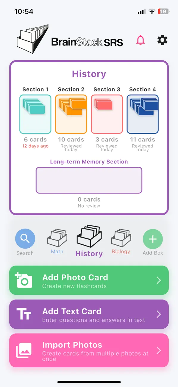 #3. BrainStack SRS (iOS) Ved: sungwon so