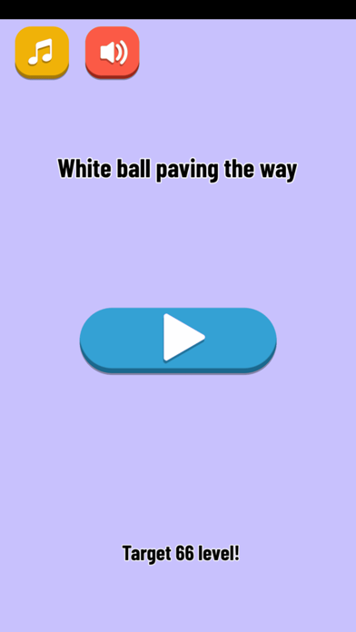 White ball paving the way Screenshot