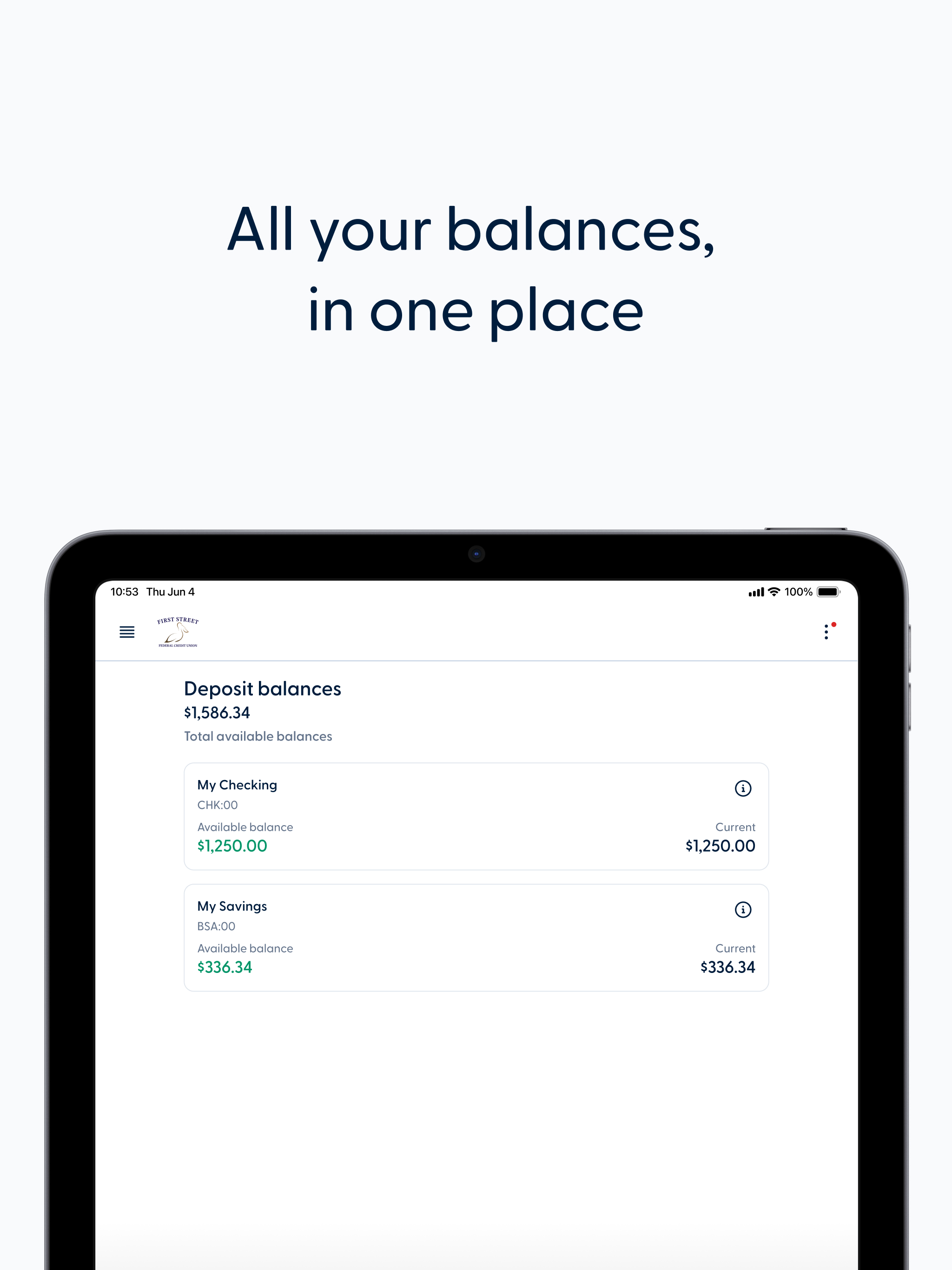 First Street FCU Mobile screenshot 7