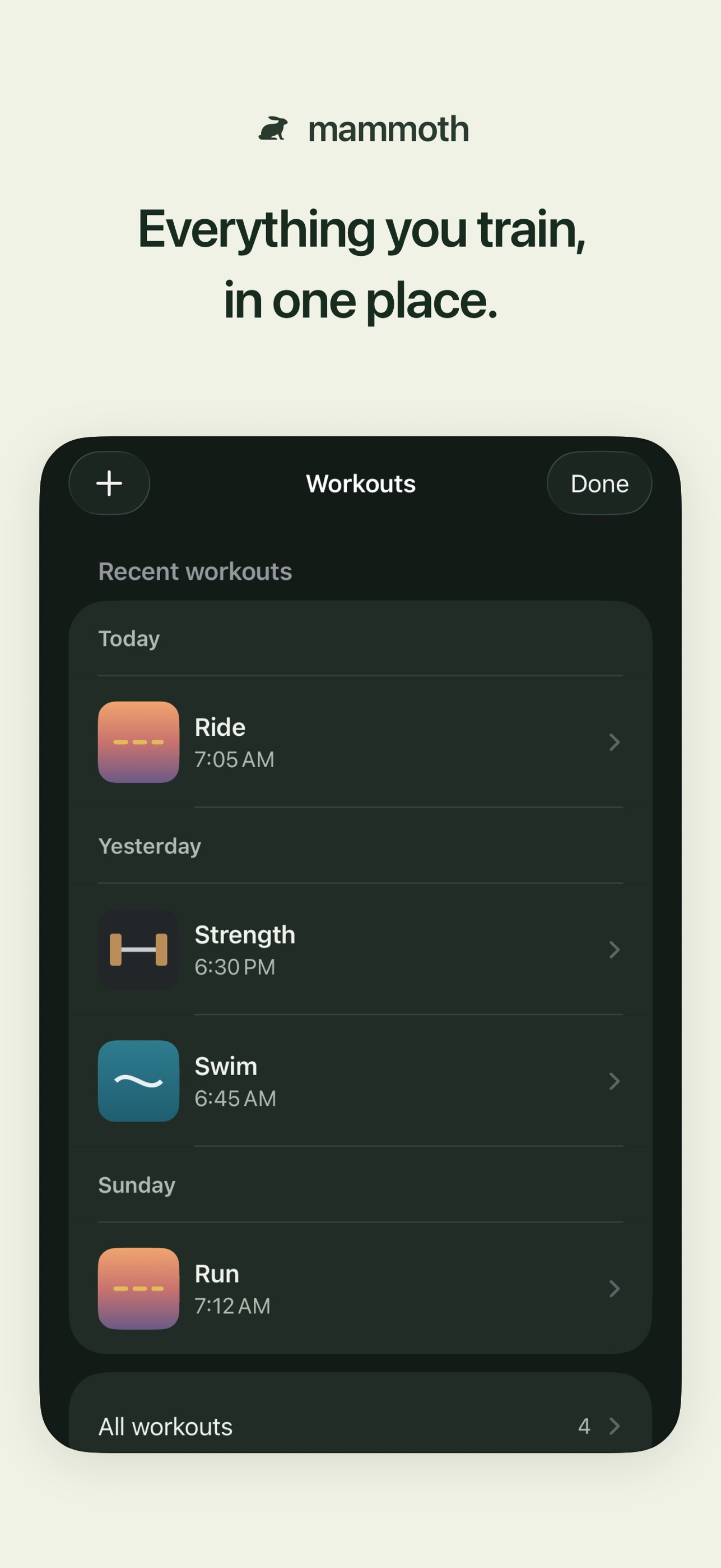 Screenshot 6 of mammoth: endurance coach