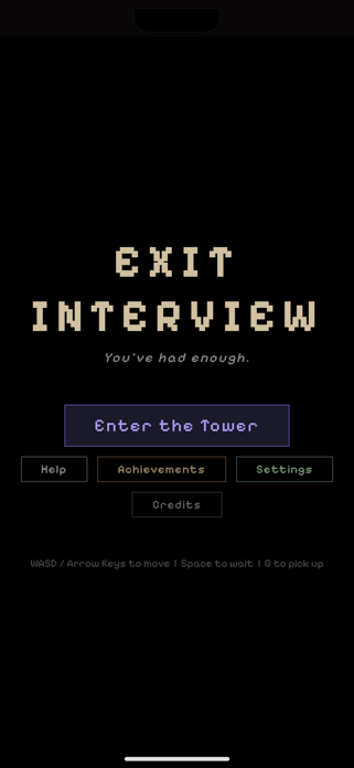 Exit Interview: Roguelike Screenshot 1 of 7