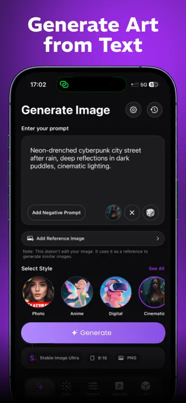 Stable Diffusion-AI Generator screenshot 2 of 10