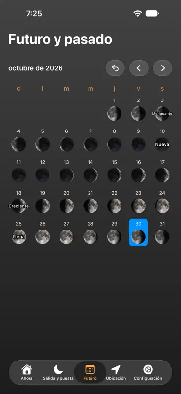 Fase de la luna screenshot 2 of 7