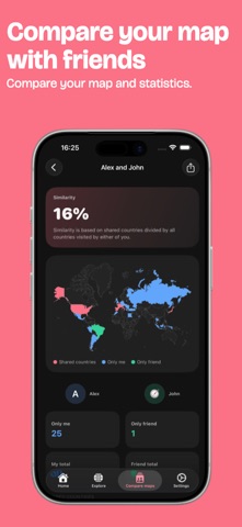 There: Your Travel Map screenshot