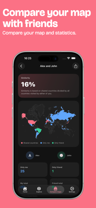 There: Your Travel Map Screenshot 2 of 6