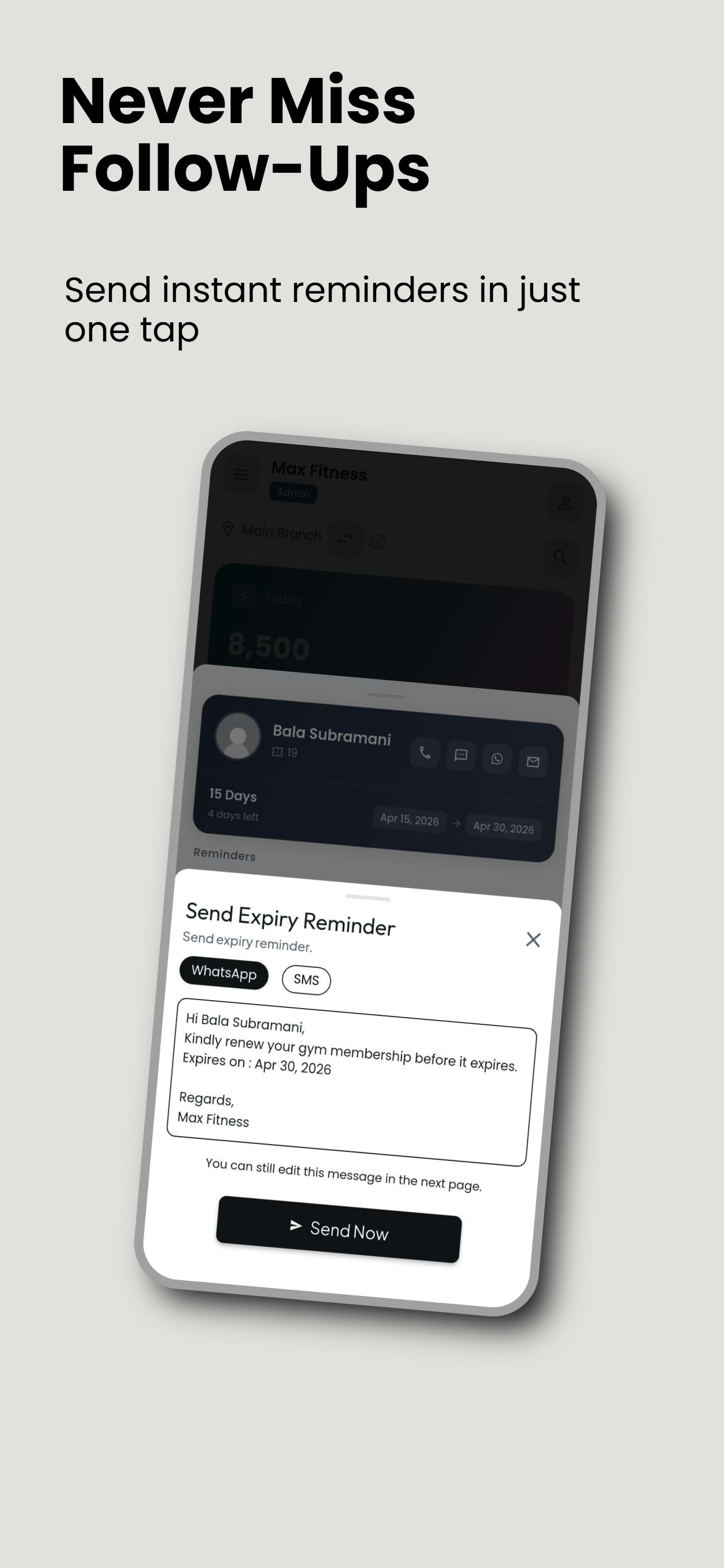 GymOps: Gym Management App