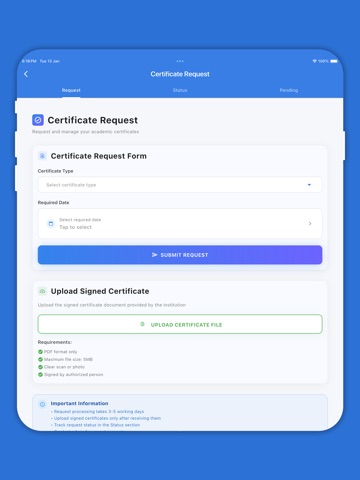 App screenshot