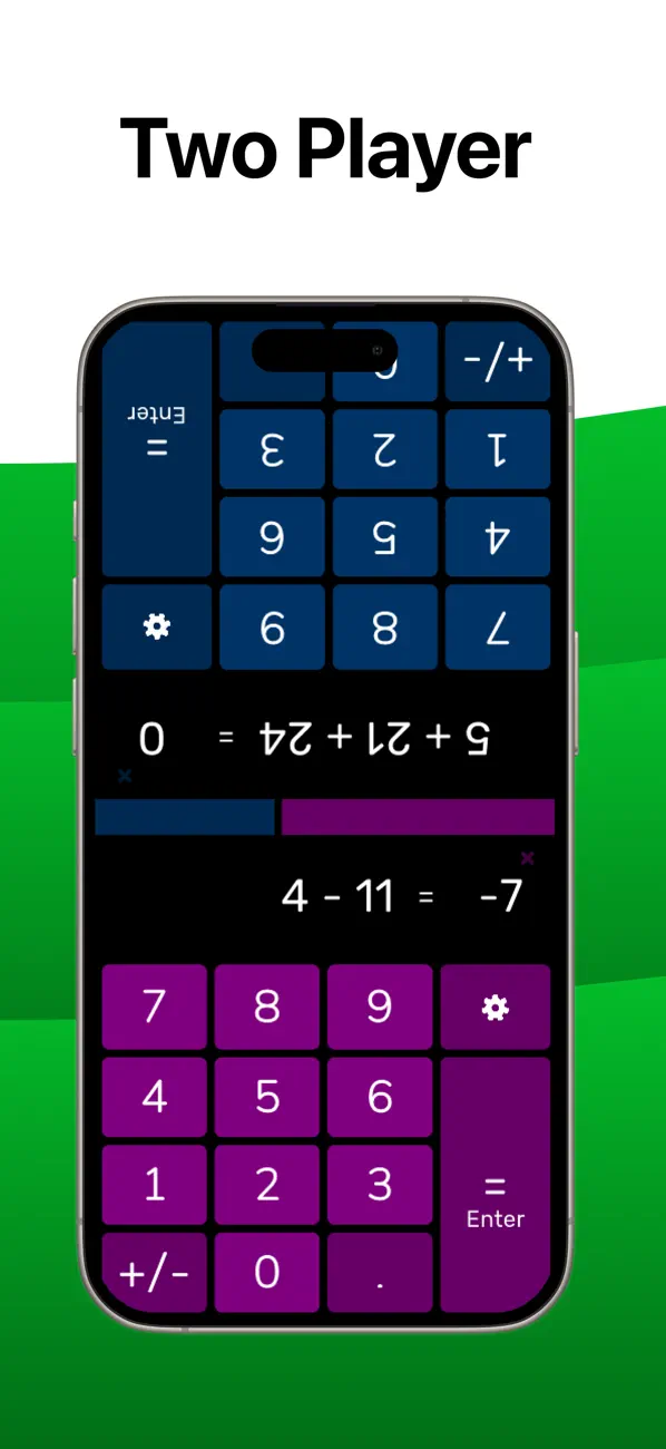 Screenshot #2 pour Math Duel: 2 Player Study Quiz