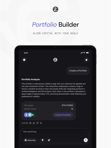 CoFo AI: Markets & Crypto AI iPad screenshot