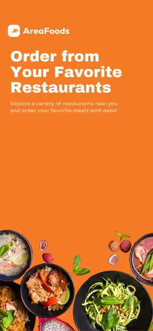 AreaFoods - Order, Eat, Enjoy screenshot 1