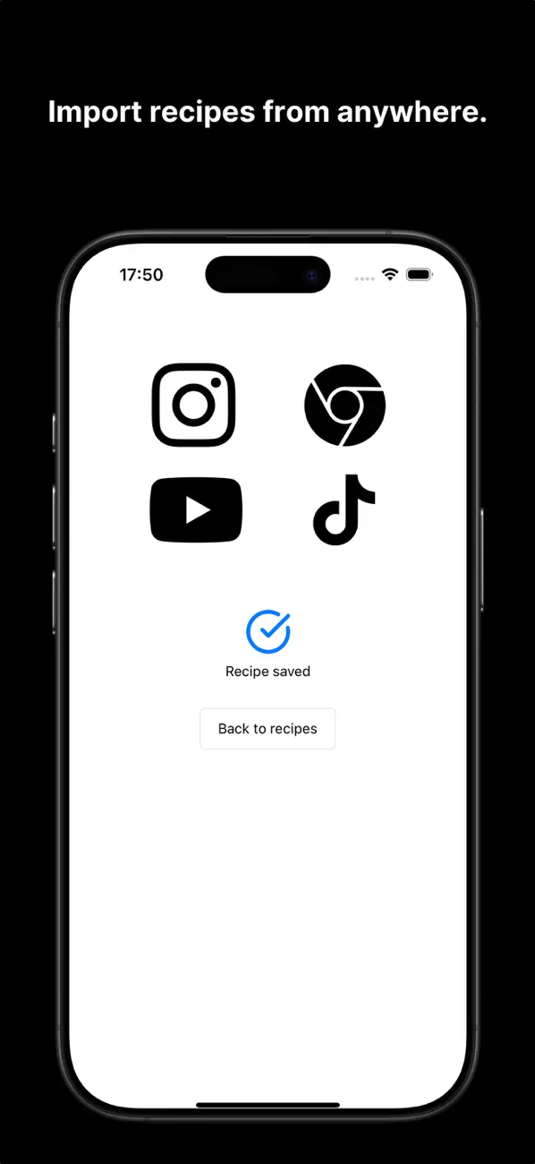 Screenshot #2 pour Cooksync Recipe Collector