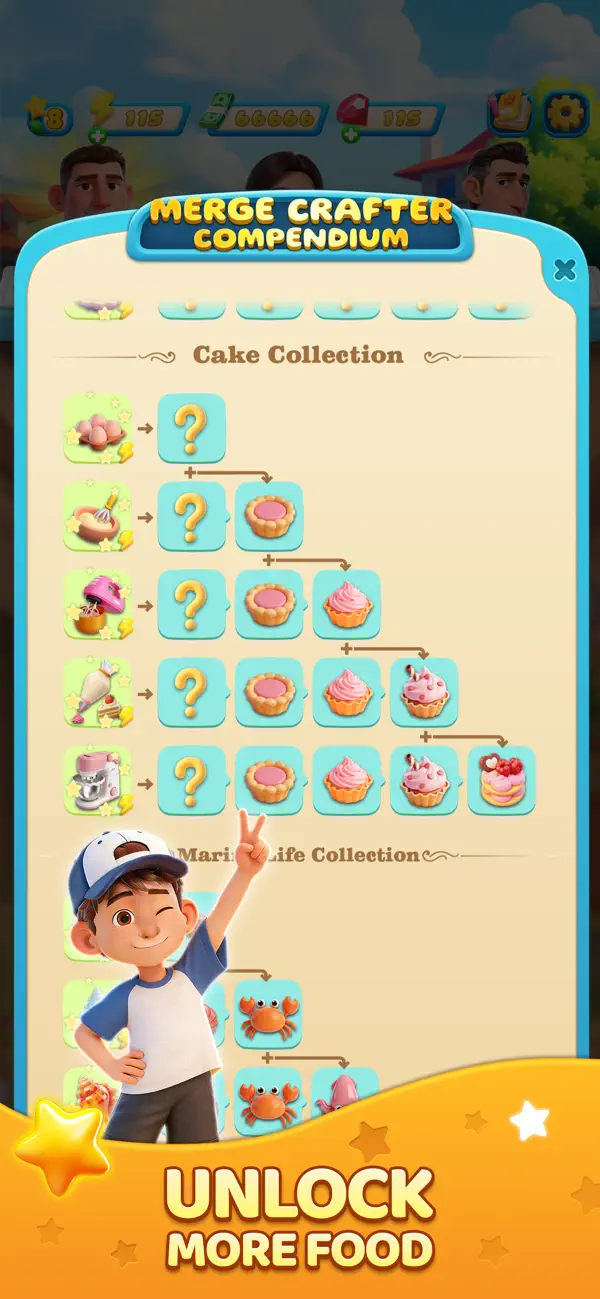 #2. Merge Bistro: Yummy Fusion (iOS) Av: Weyland International Holding Limited