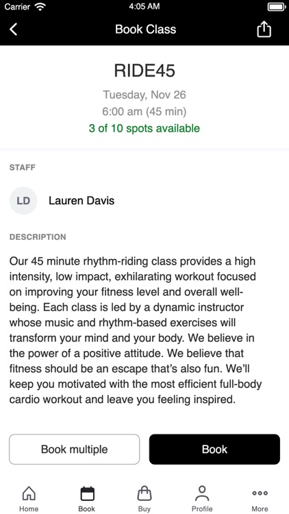 THE RIDE Indoor Cycling