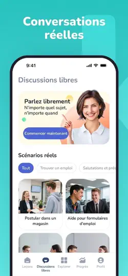 Capture d'écran de YayTalk: Parler Anglais sur iPhone 6