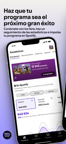 Spotify for Creators screenshot 1