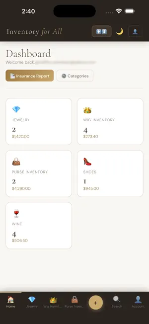 Inventory for All screenshot 1