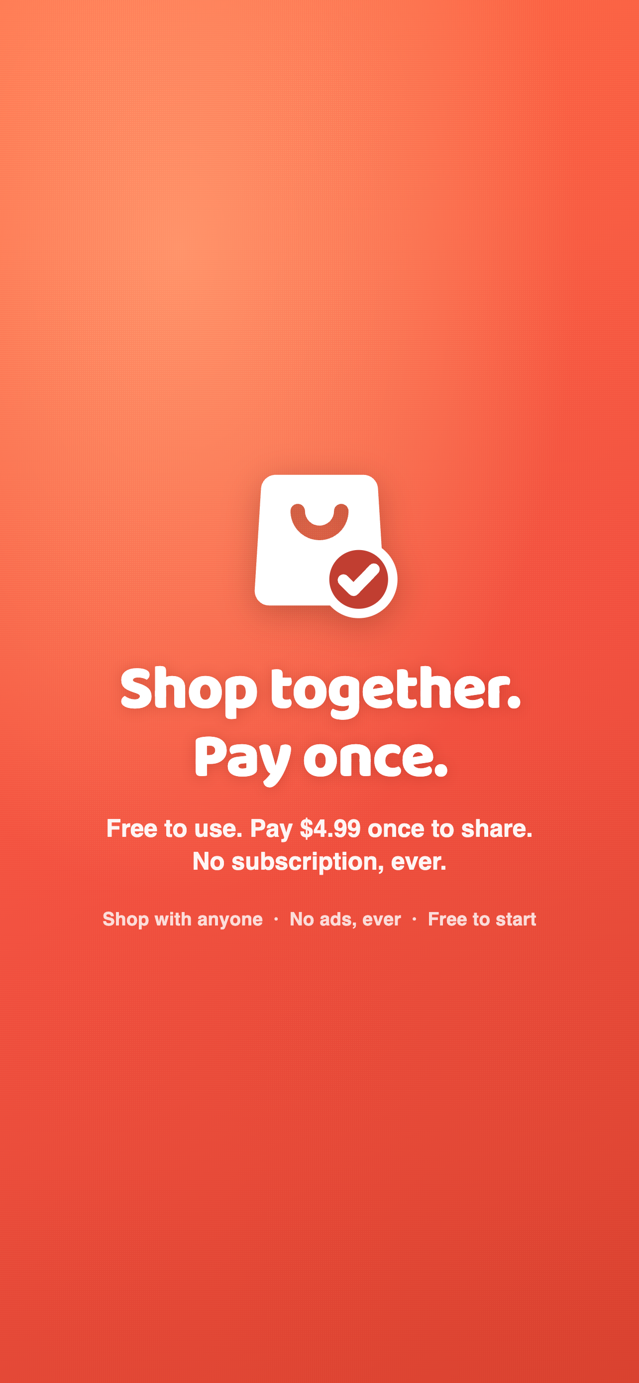 Stores: Shared Grocery Lists