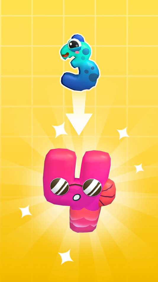 #5. Number Run: Merge 3D Math (iOS) 由: Negaxy., JSC