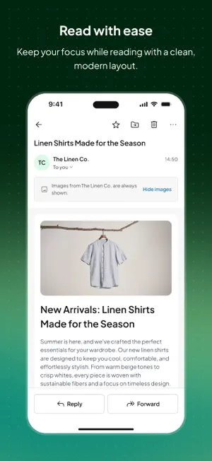one.com Mail screenshot 2