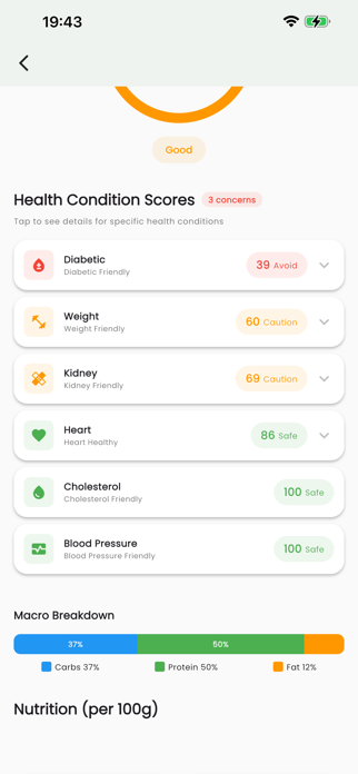 Food Score Screenshot 8 of 10