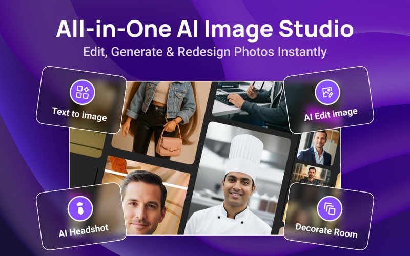 Foto Editor - AI Art Maker iPhone screenshot