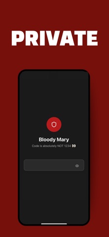 Bloody Mary Period Tracker screenshot
