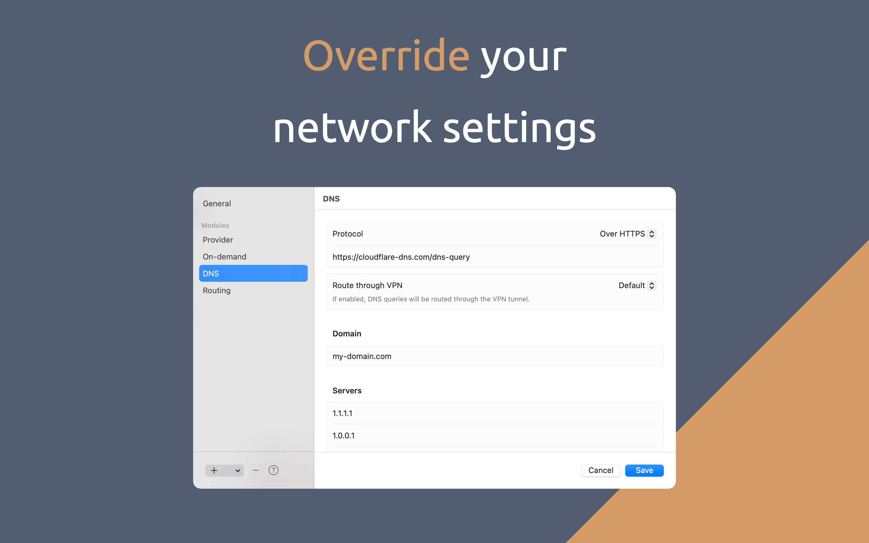 Passepartout, VPN Client