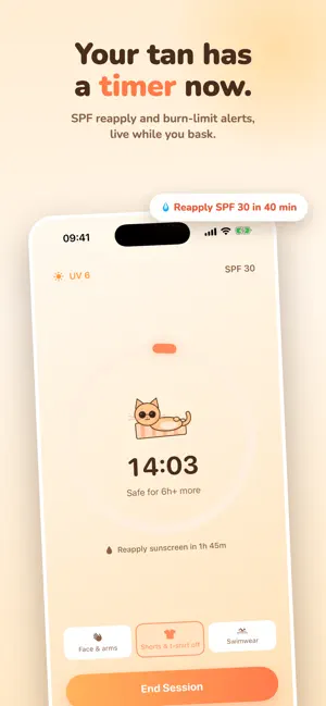 Tan Timer: UV Index & Tan screenshot 3
