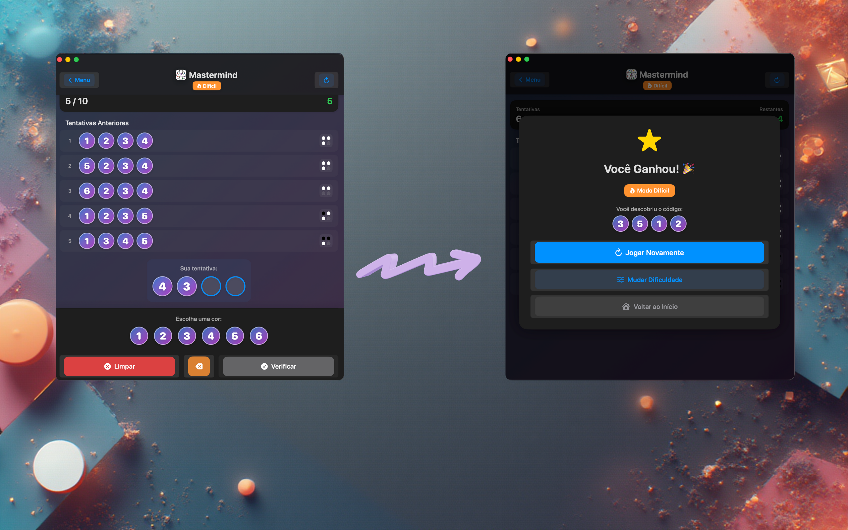 Senha - Mastermind screenshot 12