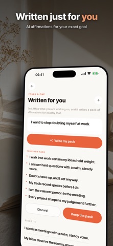 Affira: Daily Affirmations Screenshot 2 of 3