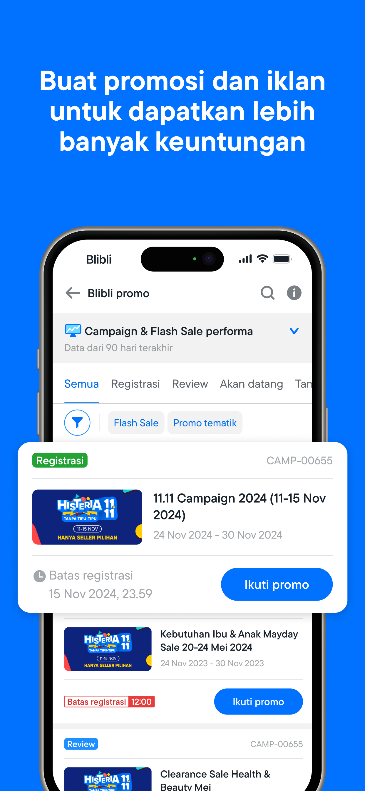 Blibli Seller Center