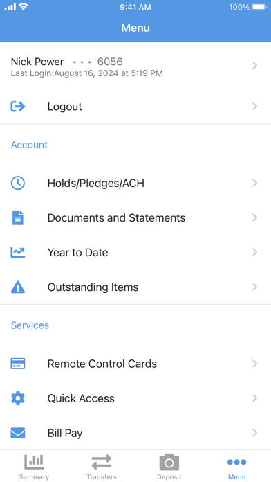 Ely Area Credit Union Screenshot