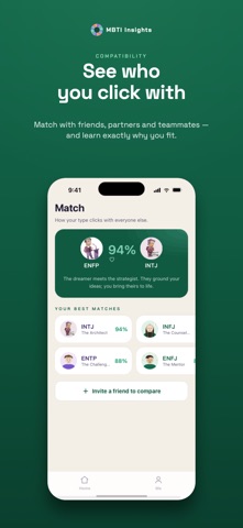 MBTI  Insights Screenshot 4 of 4