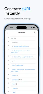 API & HTTP Client screenshot 8