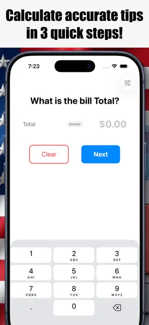 ProTip USA Tip Calculator screenshot 1