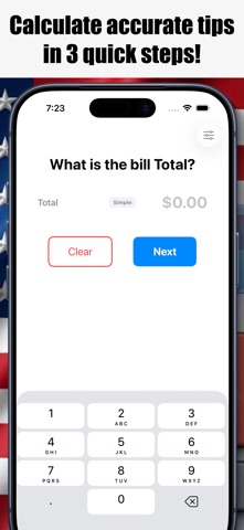 ProTip USA Tip Calculator Screenshot 1 of 7