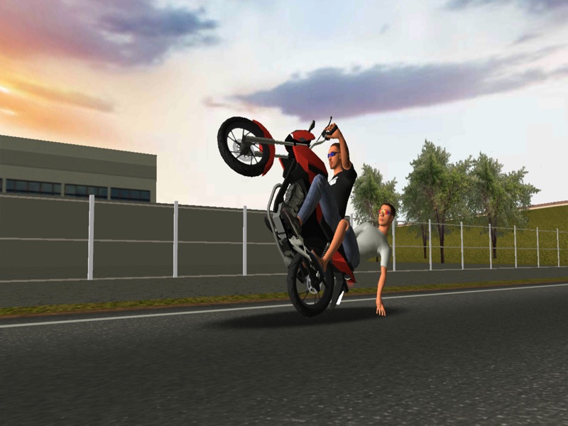Moto Wheelie 3d - Grau Brasil screenshot 9