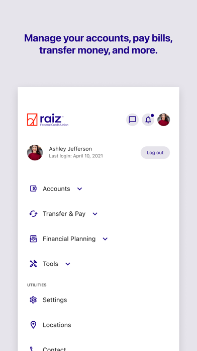 Raiz - Mobile Banking Screenshot