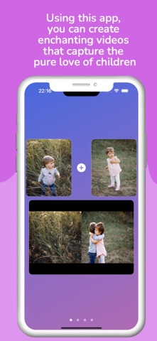 AI Hug Kiss Video Generator iPhone screenshot