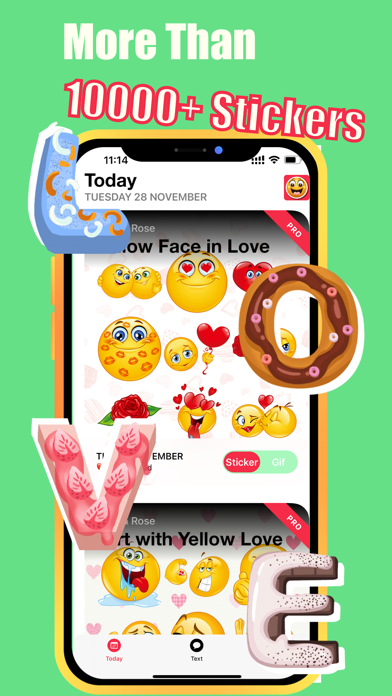 Daily Stickers & Gif Screenshot