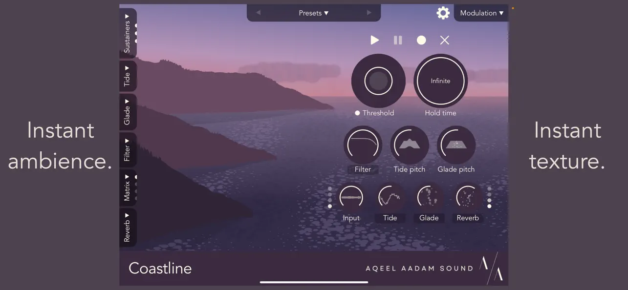 Coastline - Audio Effect (iOS) De: Aqeel Aadam