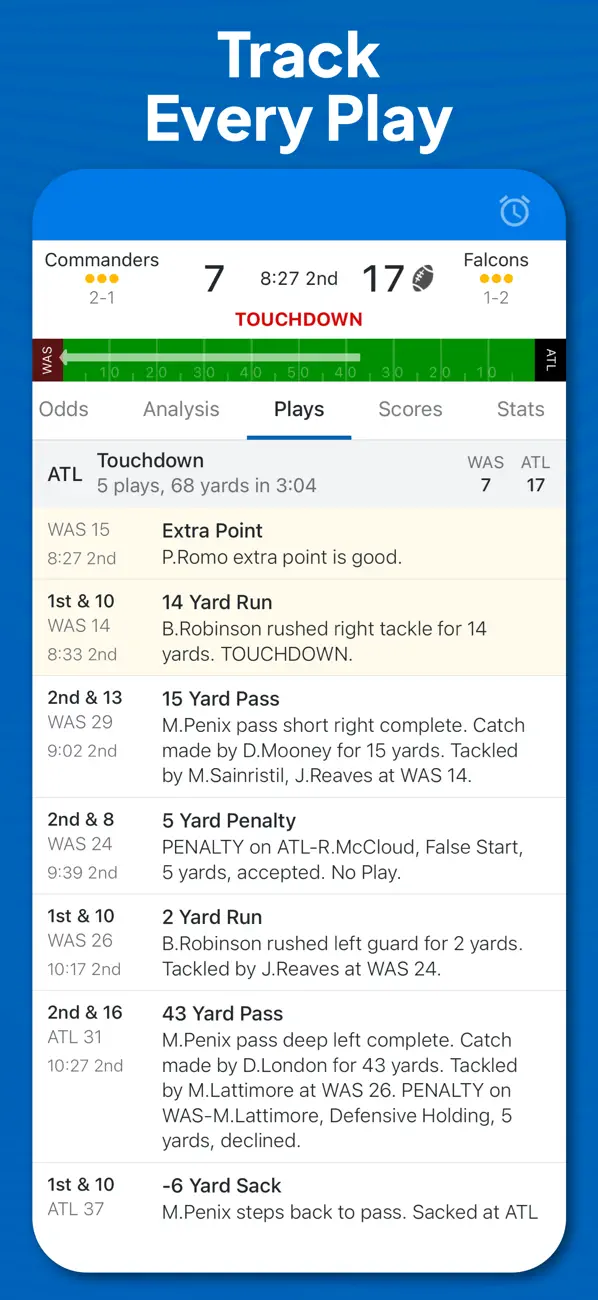 Screenshot #3 pour Superfan Sports: NFL Football