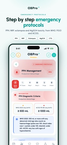 OBPro Obstetric Assistant iPhone screenshot 7