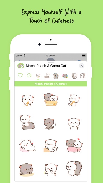 Screenshot #1 pour Mochi Peach & Goma Cat