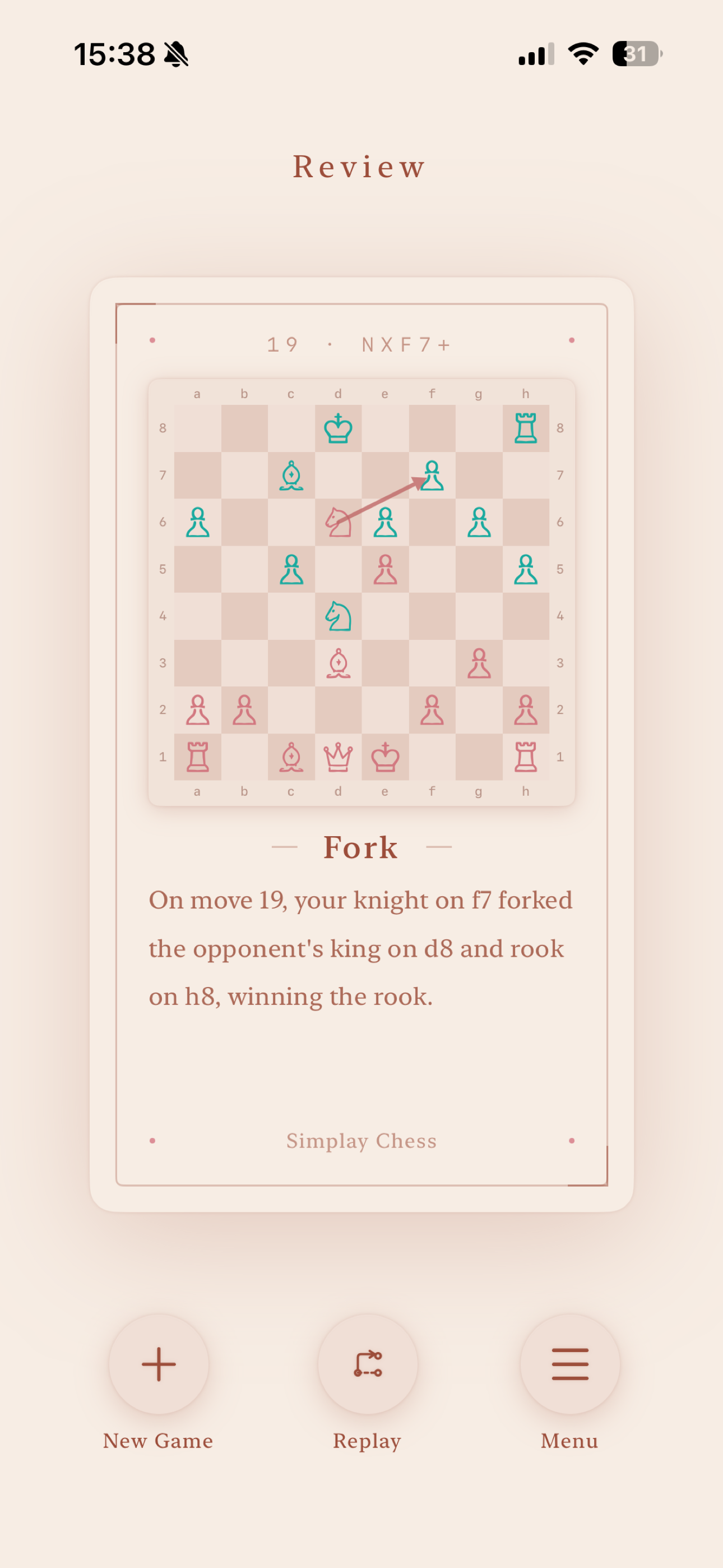 Simplay Chess: Review & Grow screenshot 5